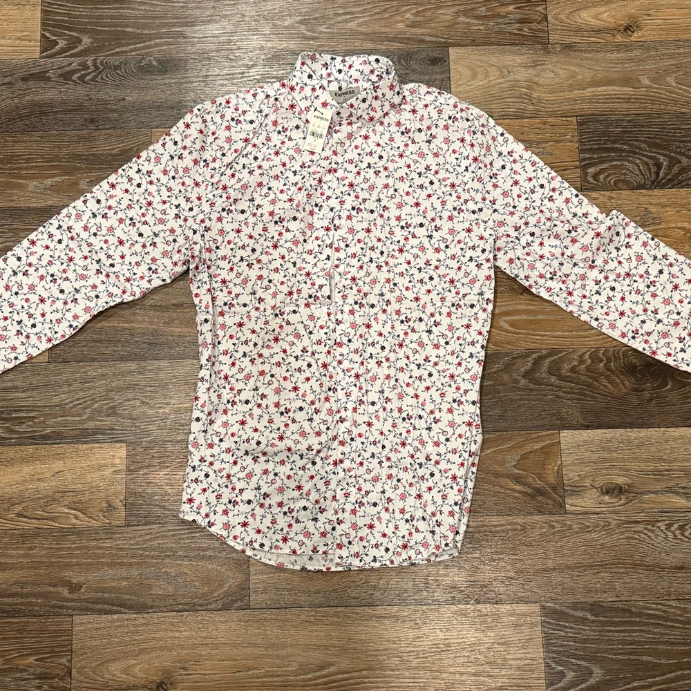 Express Men Button Up Shirt